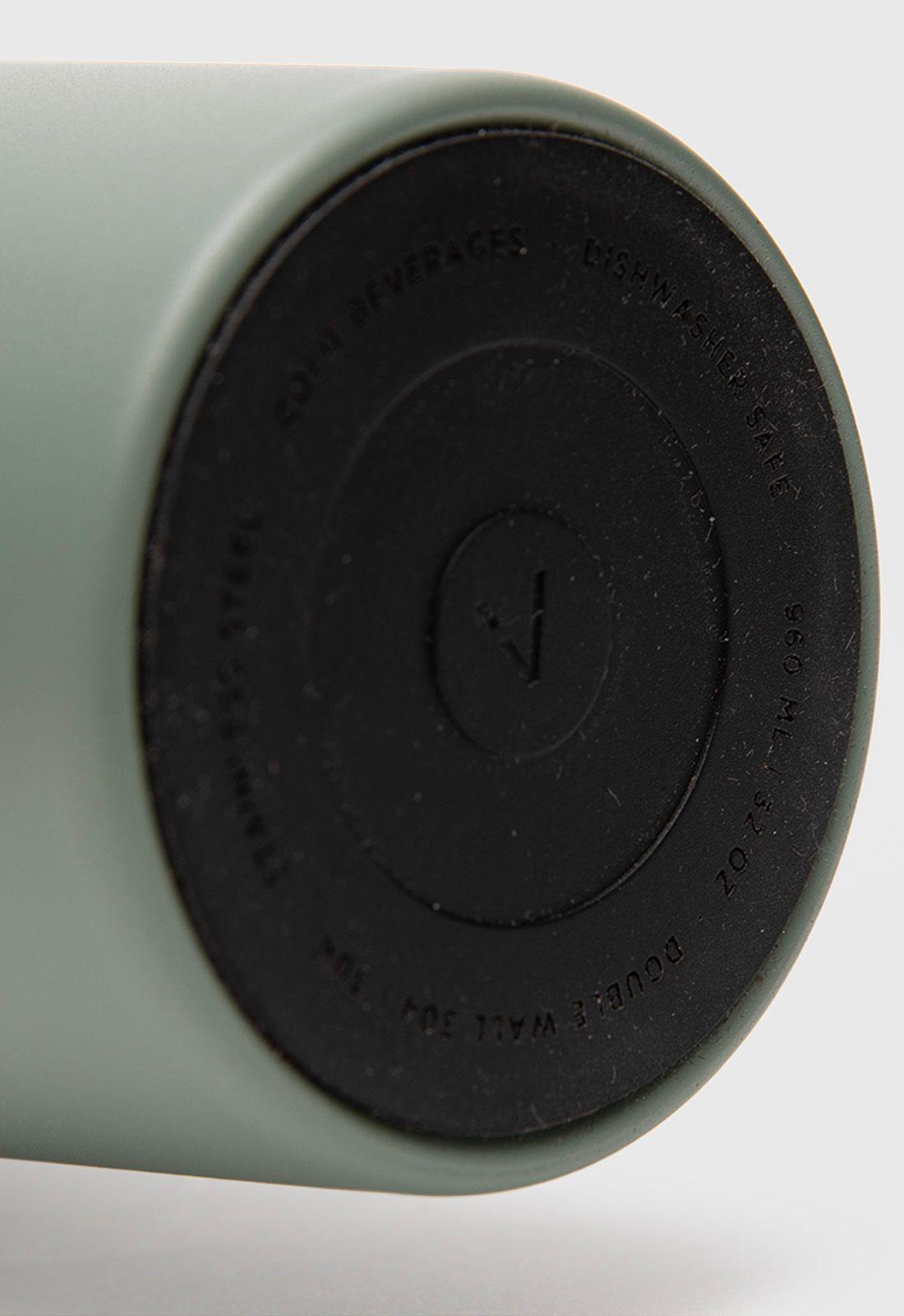 Straw Mug Mistgreen Black Bubba-6