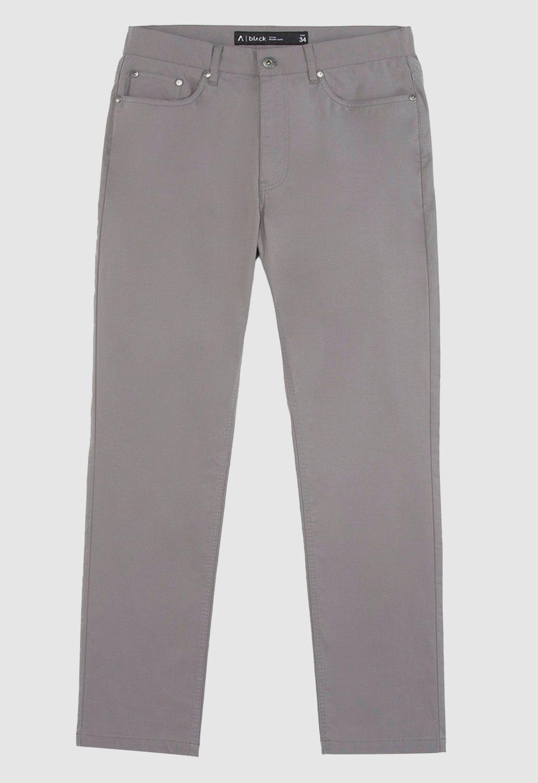 Pantalon Cotton Spandex Grey Black Bubba-0