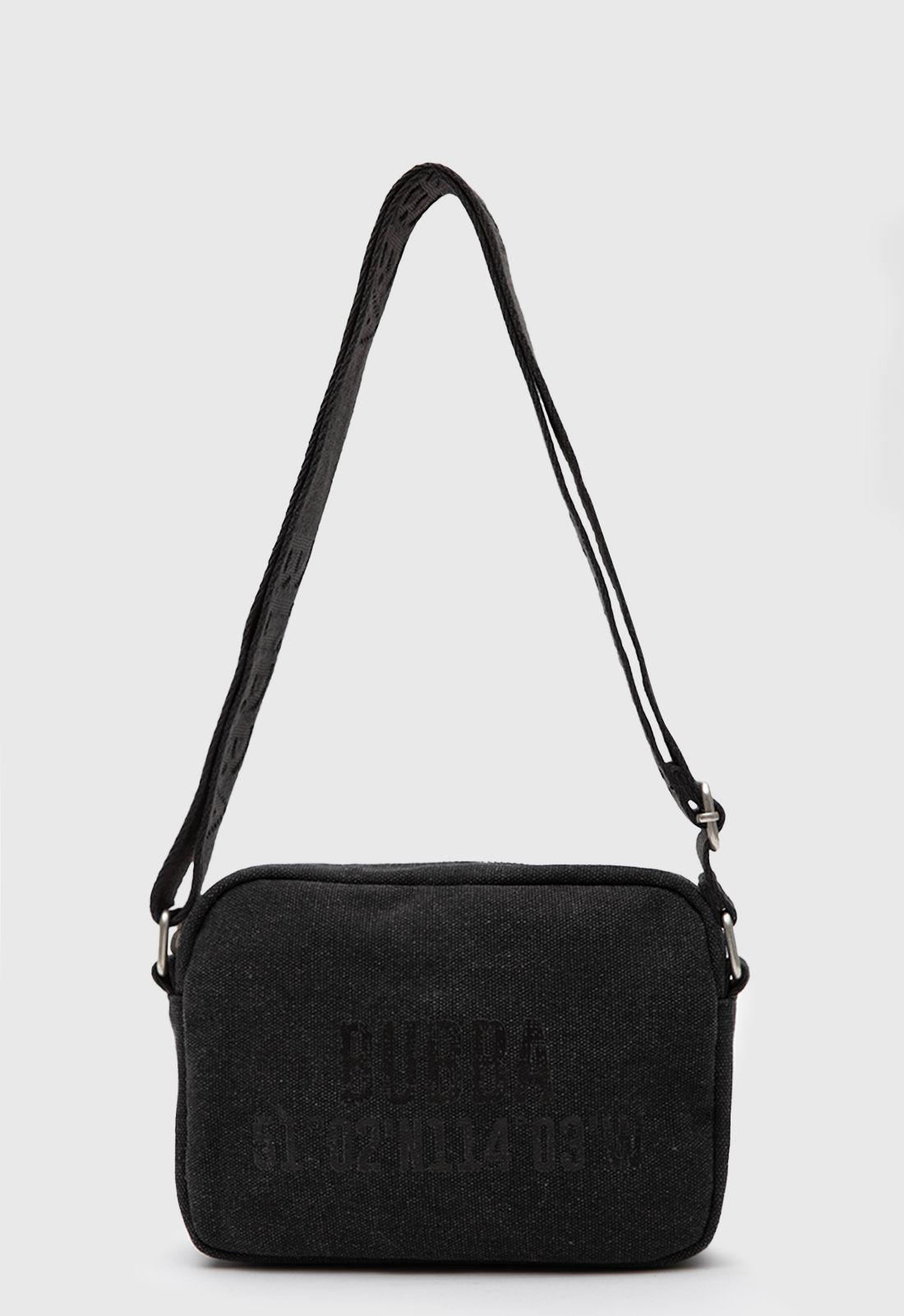 Purse Canvas Black Bubba Essentials-3