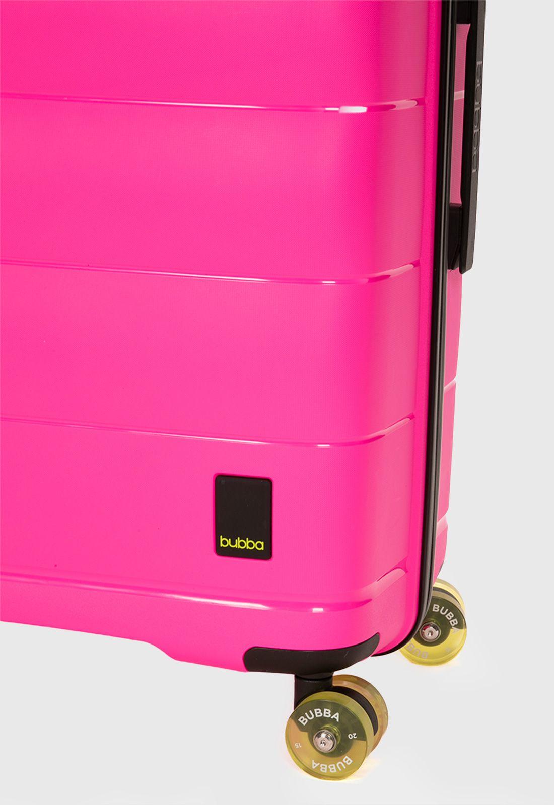 Maleta Travel PP Neon Rosado (23 kg) Bubba Essentials-9
