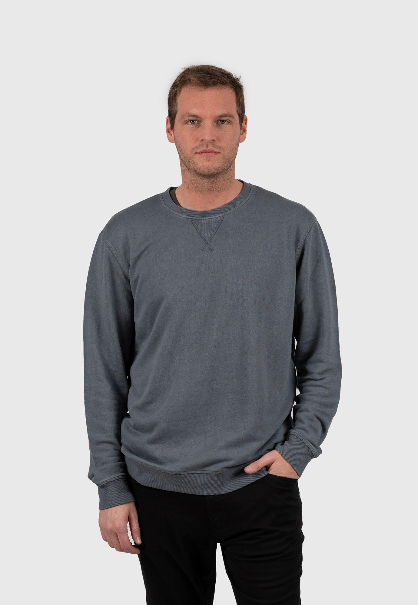 Crewneck Grey Pavement Black Bubba-0