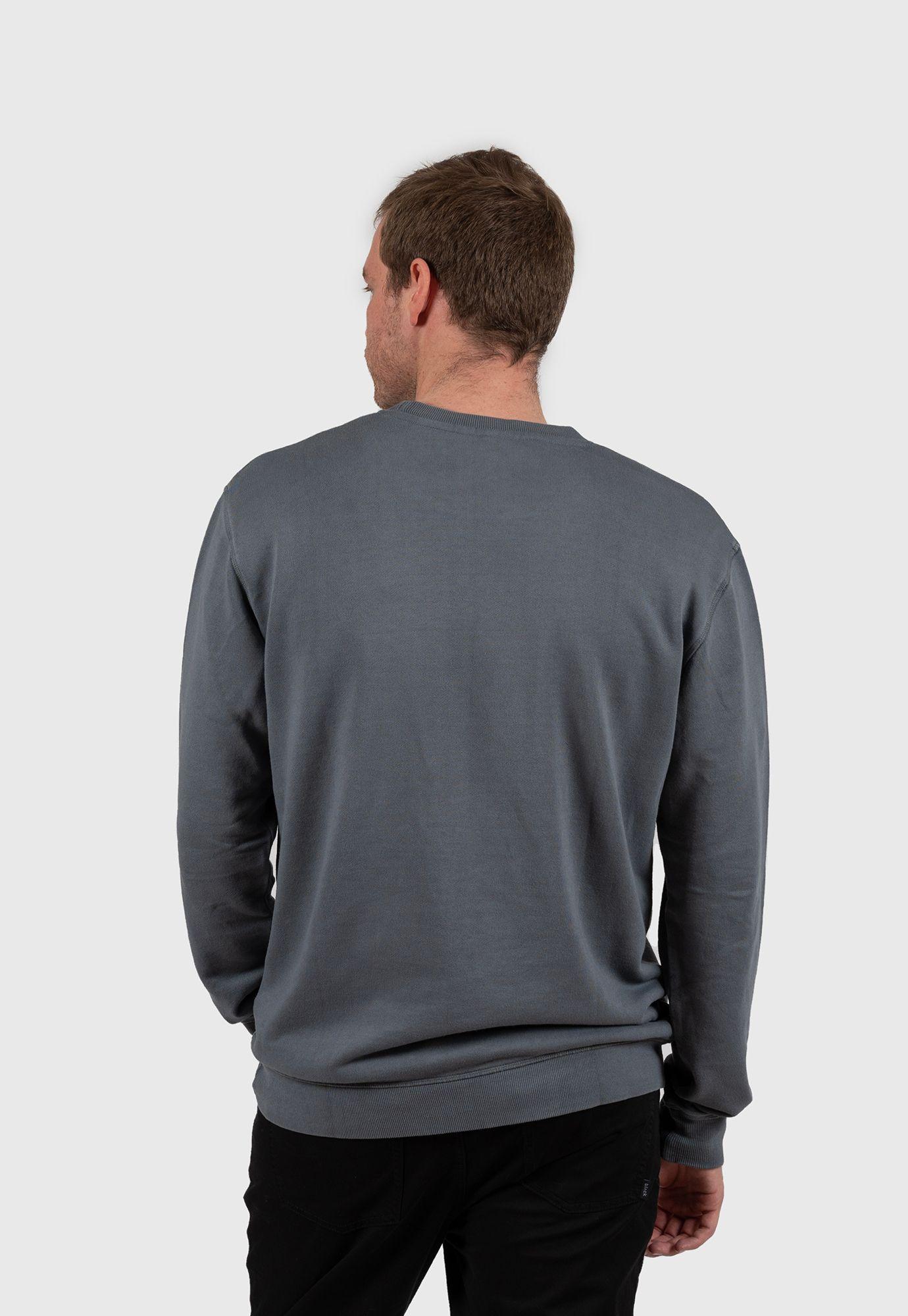 Crewneck Grey Pavement Black Bubba-2
