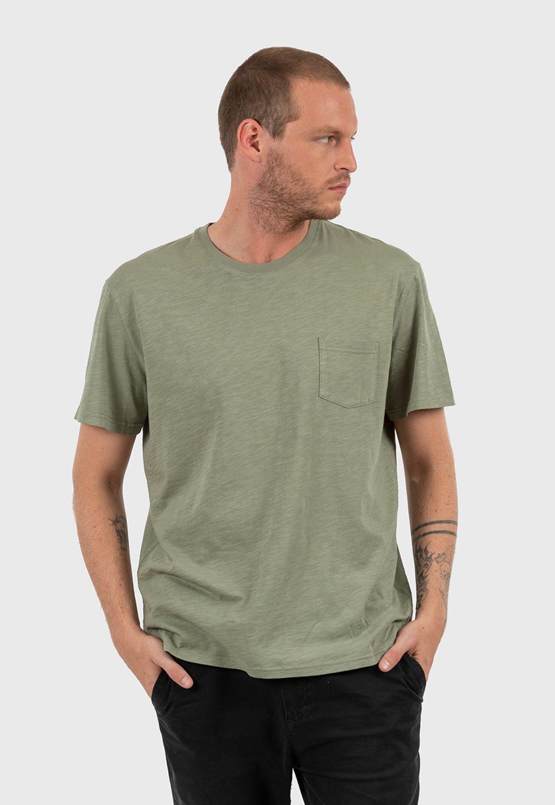 Essential Tee Pocket Military Black Bubba-0