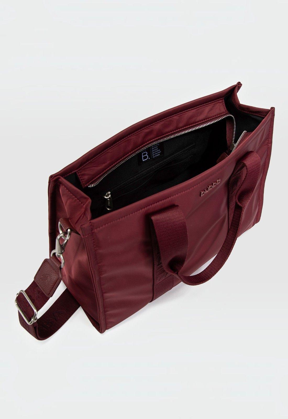 Cartera Tote B. Merlot Bubba Essentials-5