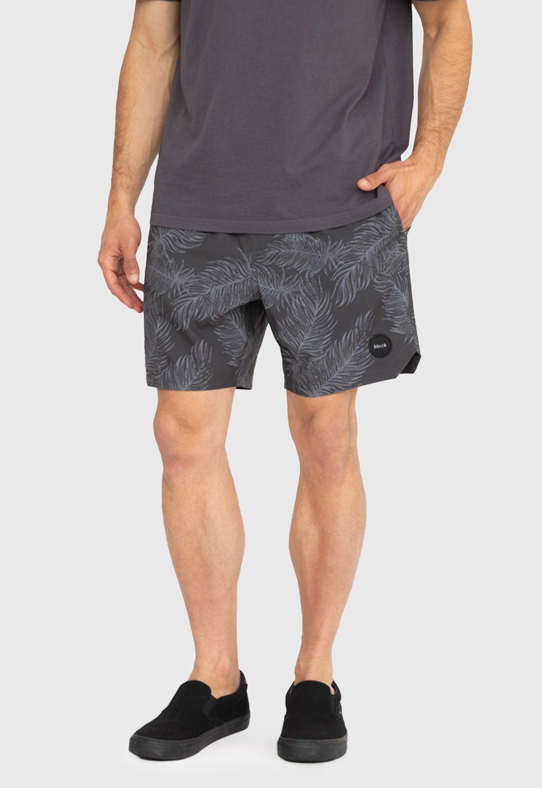 Traje De Baño Fern Plants Marengo Black Bubba-1