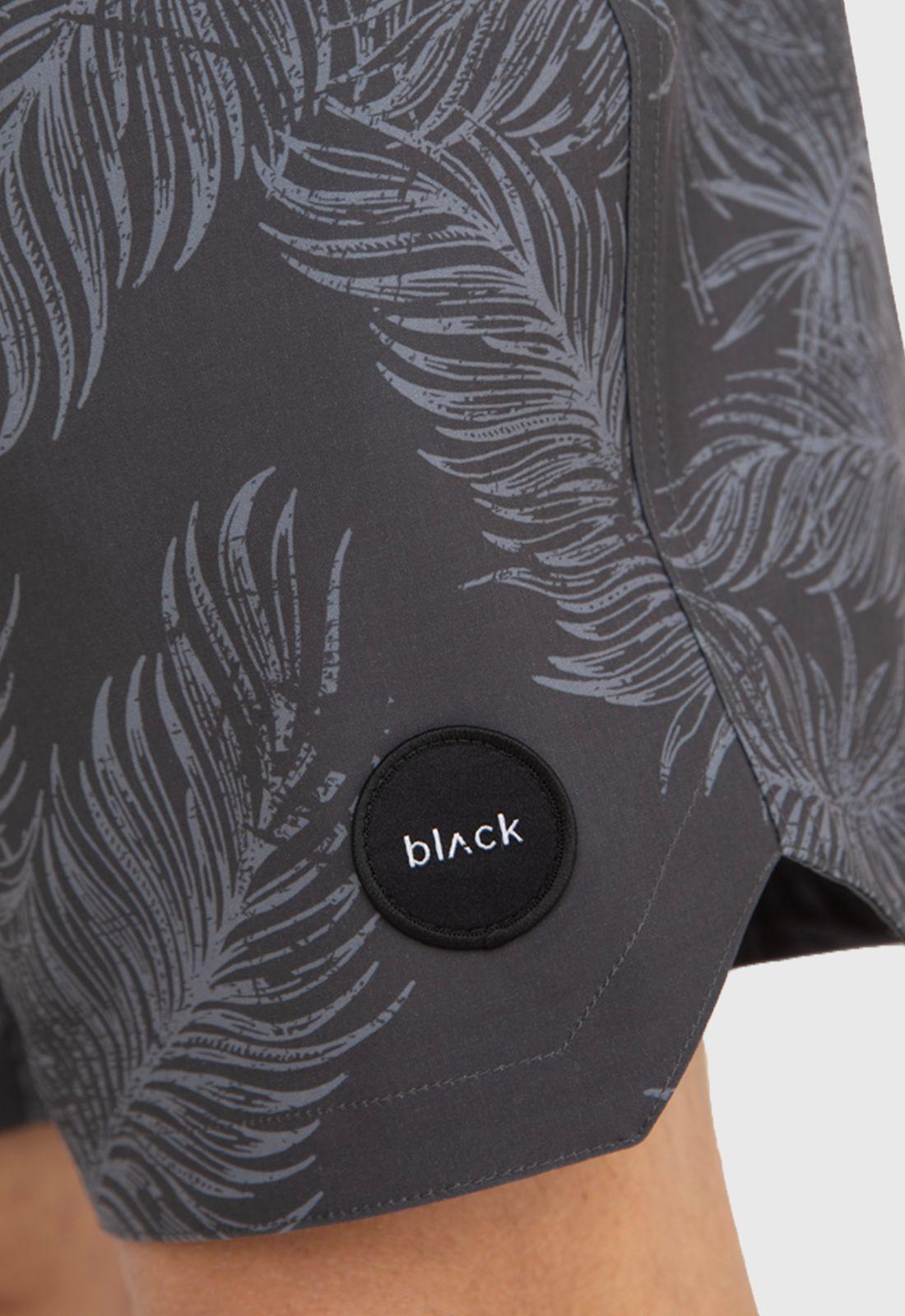 Traje De Baño Fern Plants Marengo Black Bubba-5