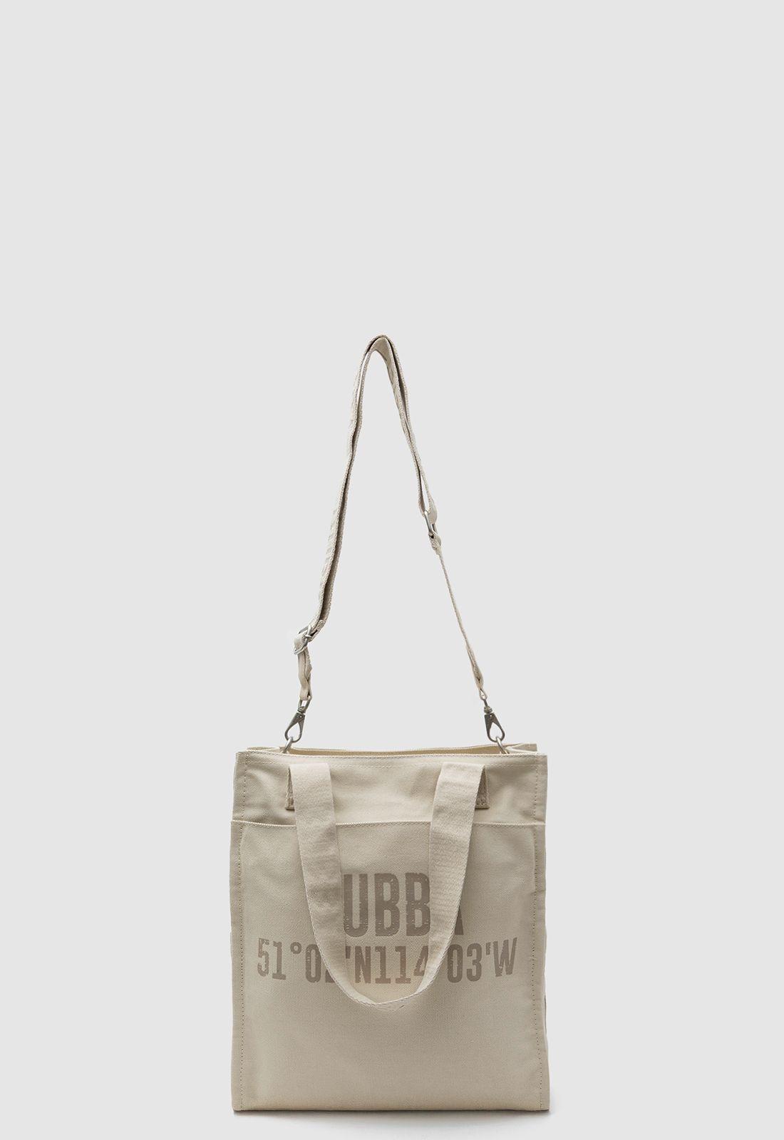 Purse Canvas Beige Bubba Essentials-3