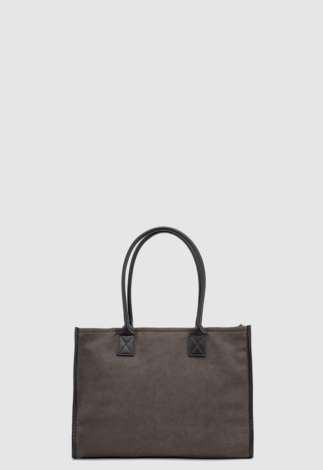 Tote Suede Brown Bubba Essentials-2