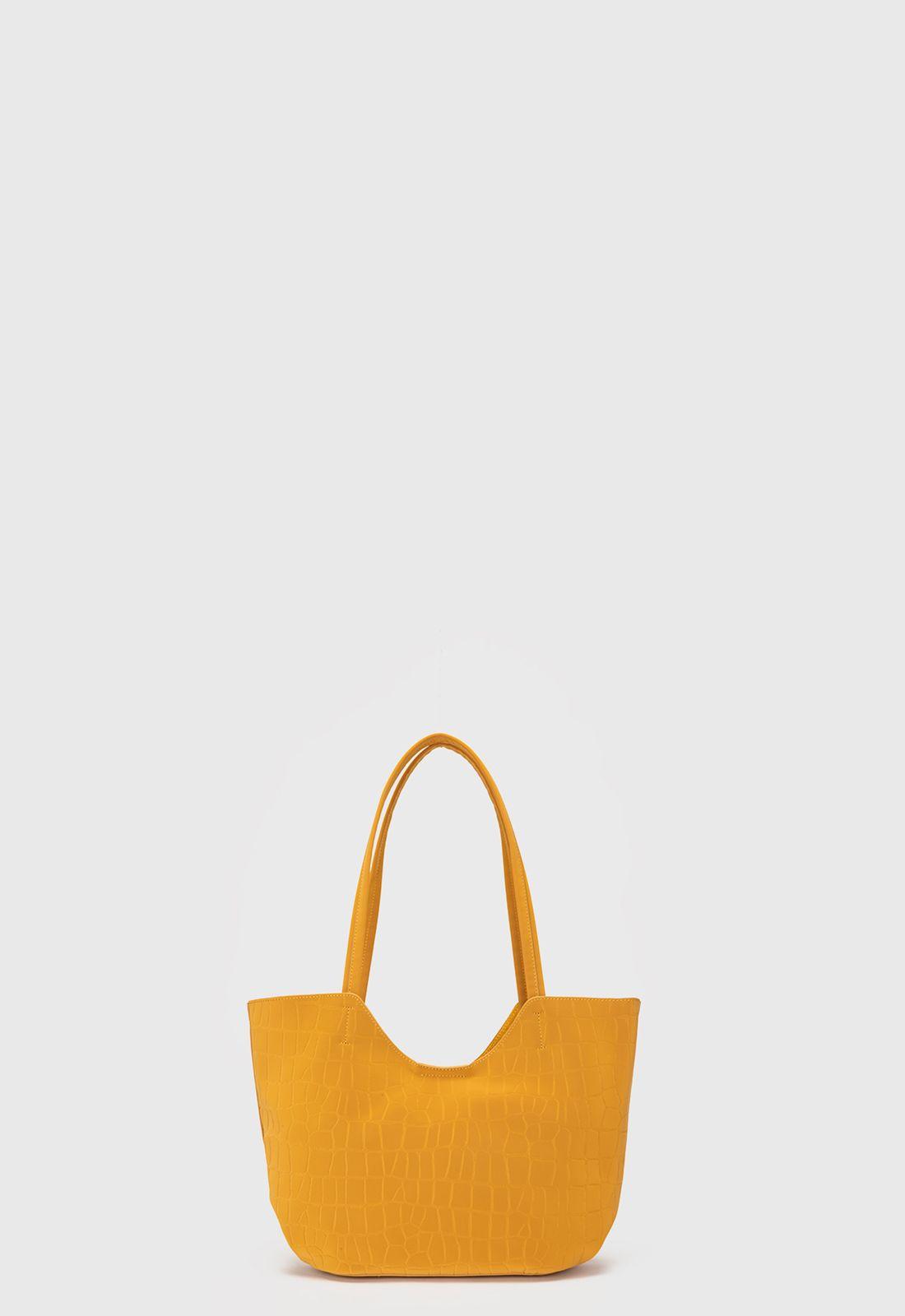 Tote Savanna Luxe Amarillo Mini Bubba Essentials-3