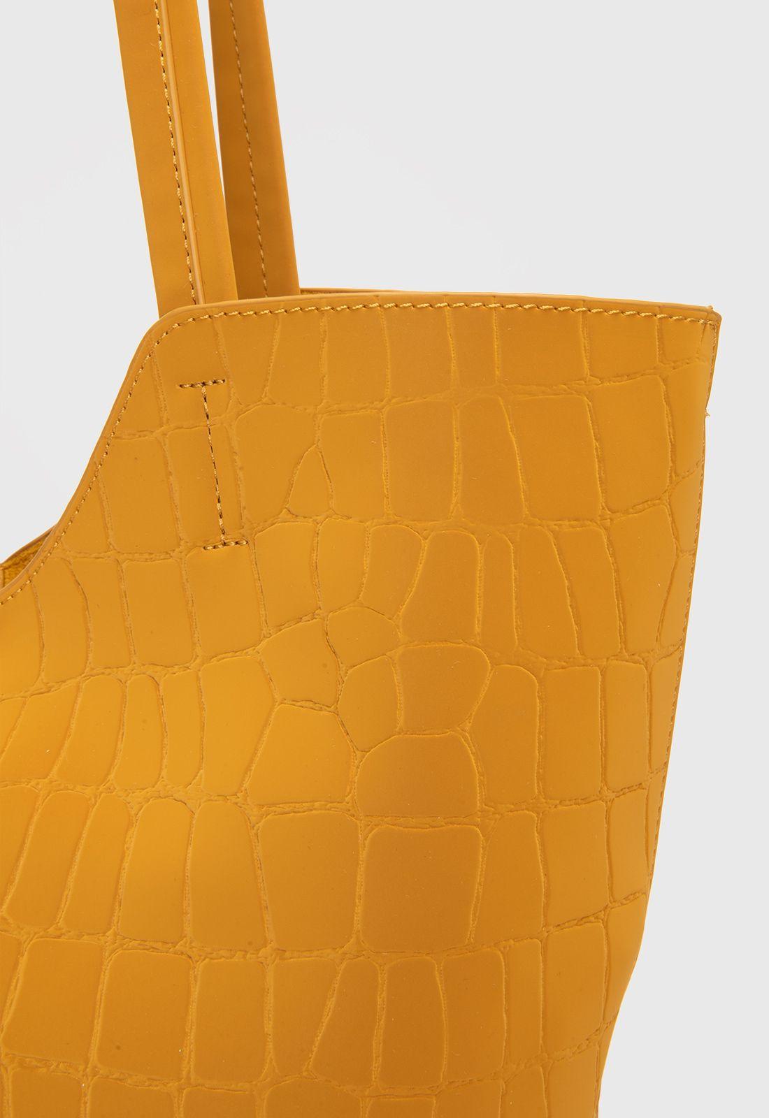Tote Savanna Luxe Amarillo Mini Bubba Essentials-6