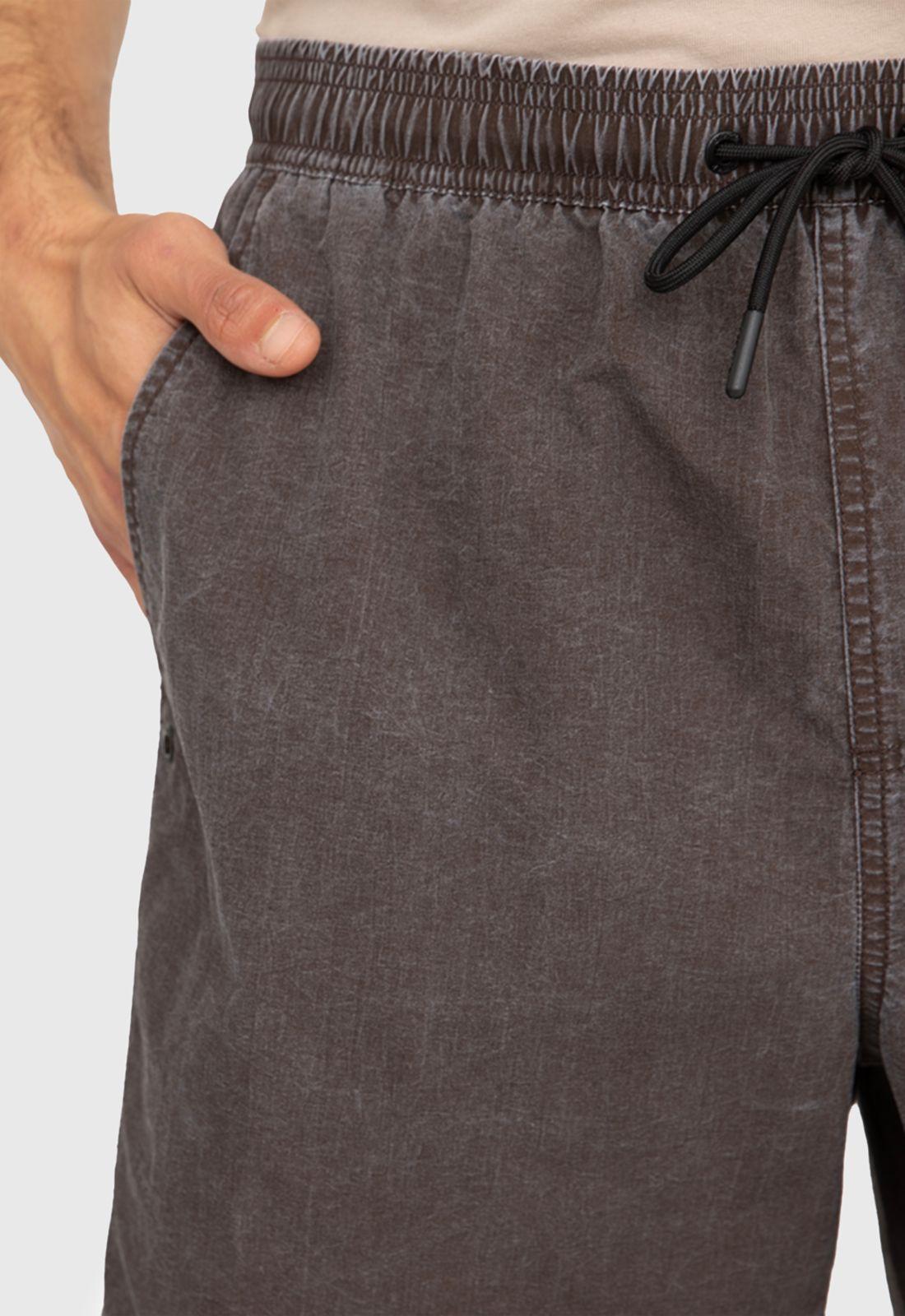 Traje De Baño Cargo Café Black Bubba-3