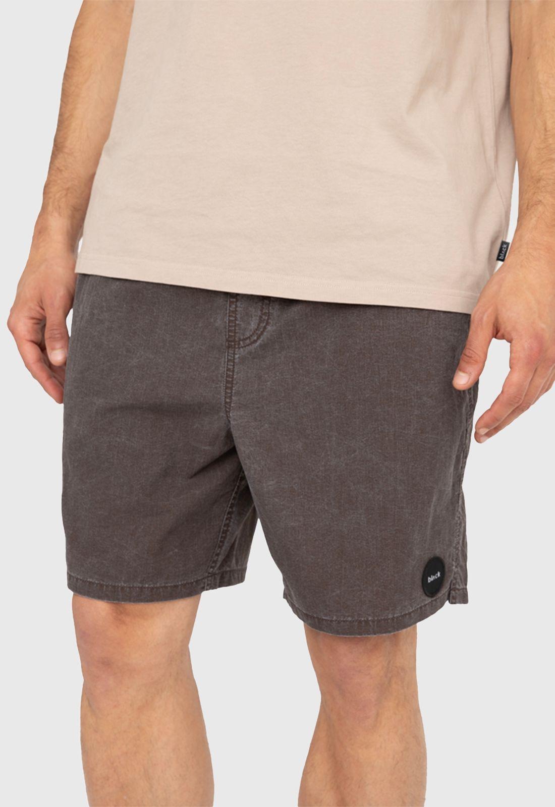 Traje De Baño Cargo Café Black Bubba-5