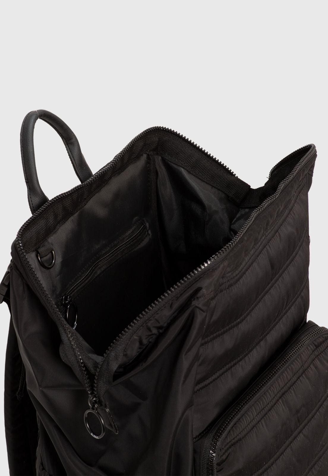 Mochila Mom Matte Black Velvet Regular Rpet Bubba Essentials-3