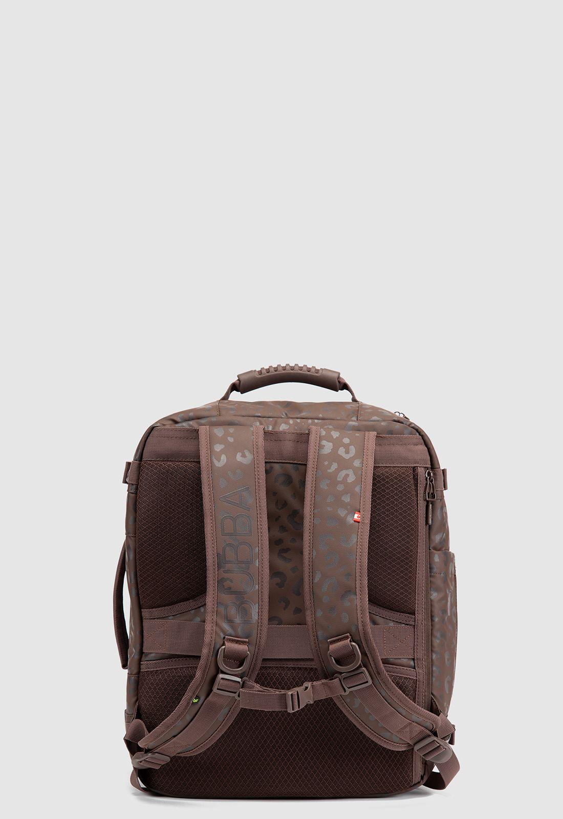 Mochila Travel Cabin Essential Brown Cheetah Bubba Essentials-3