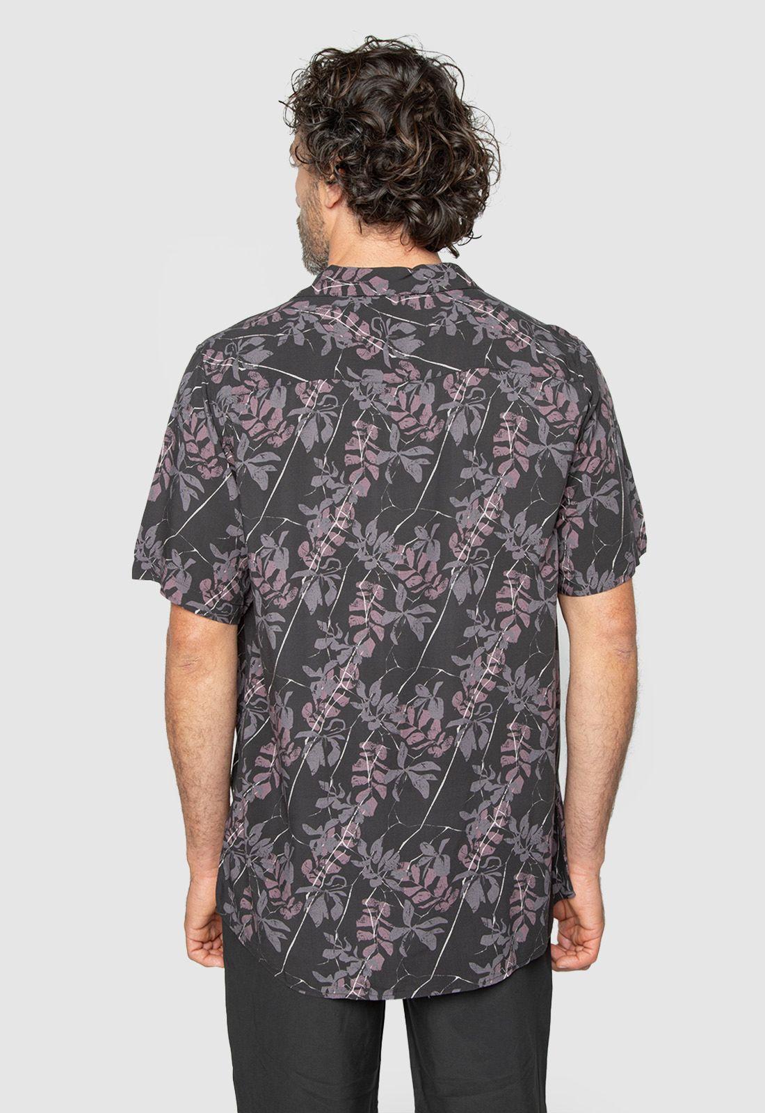 Shirt Viscose Savage Black Black Bubba-1