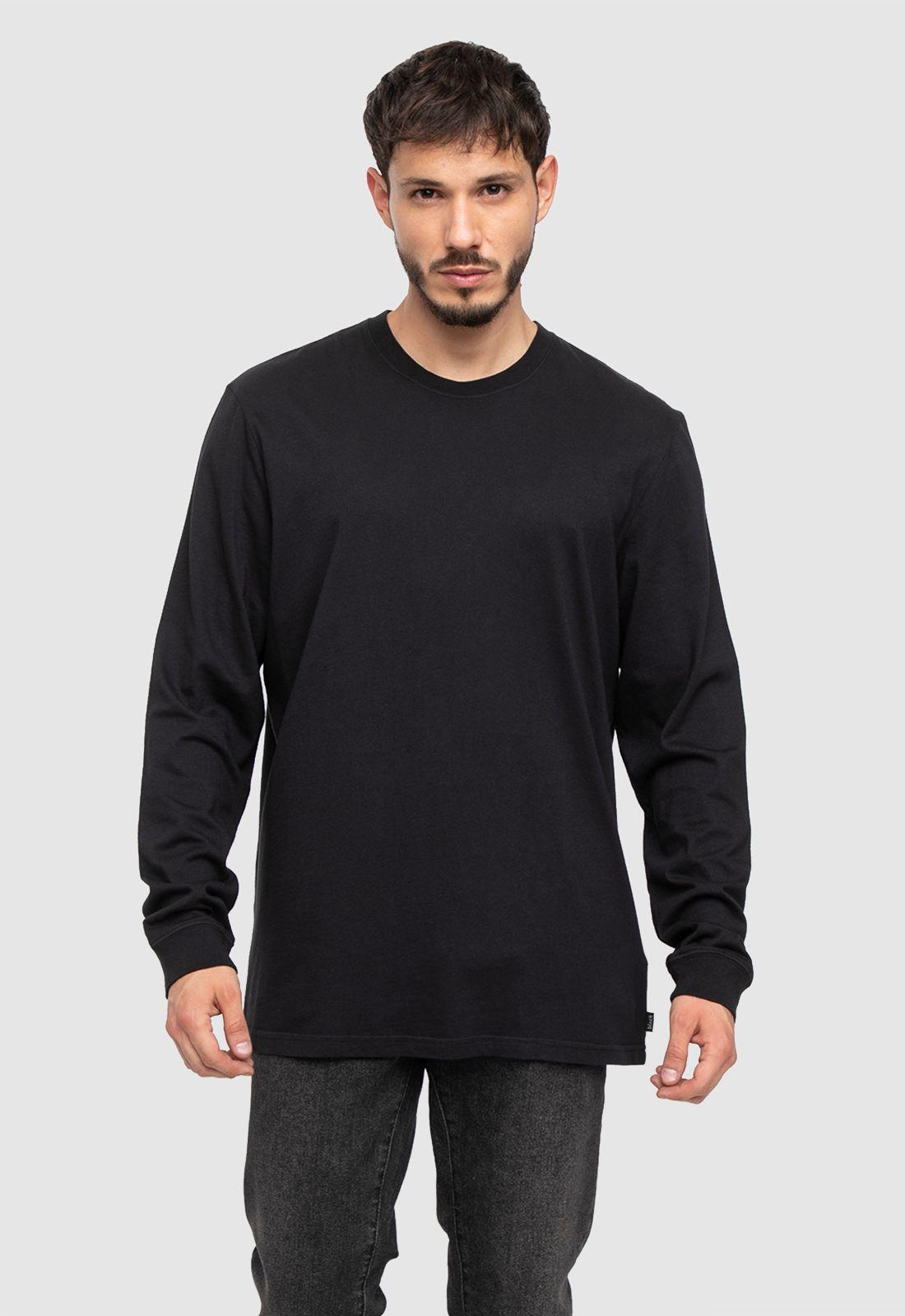 Long Shirt Black Velvet  Black Bubba-1