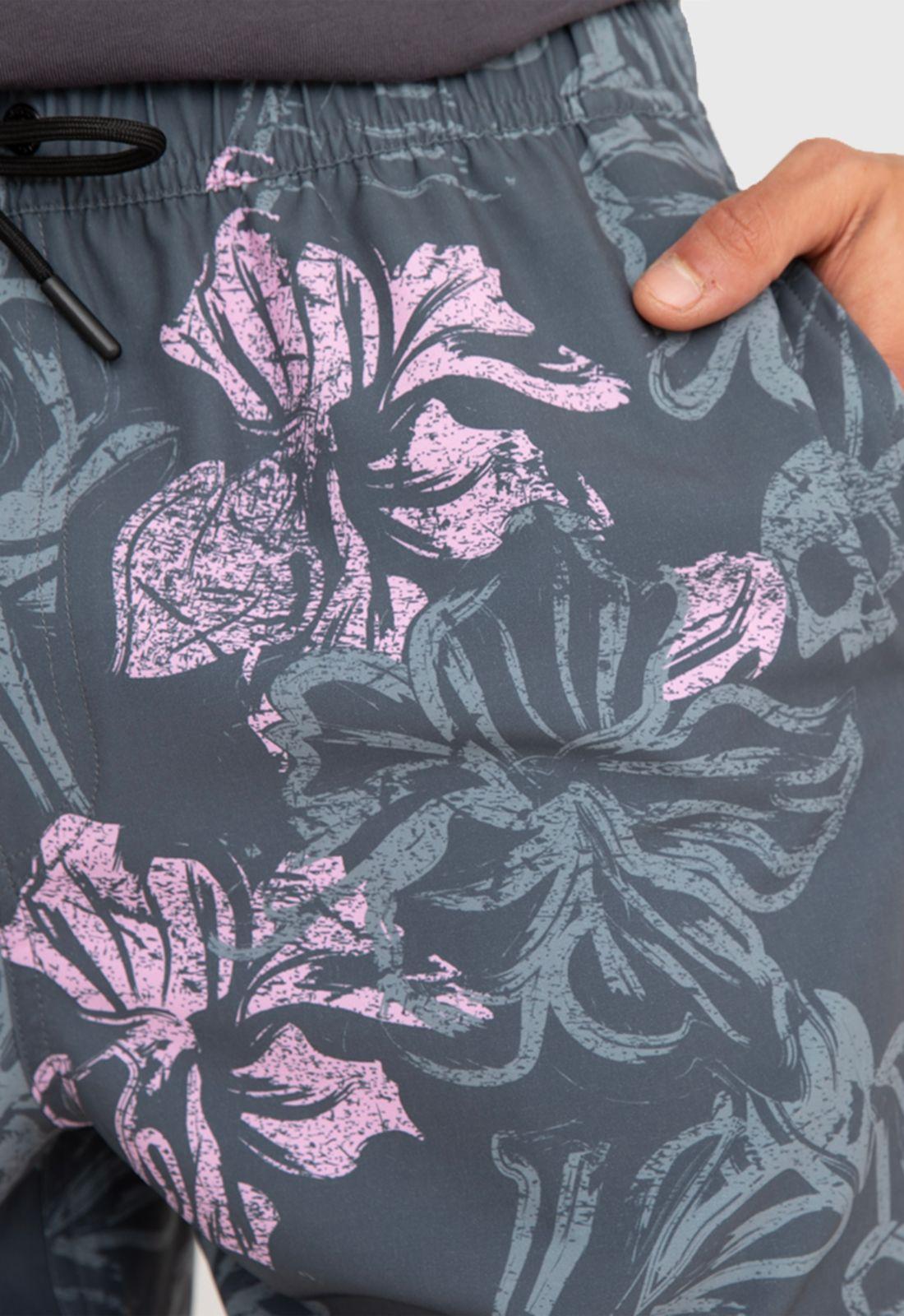 Traje De Baño Tropical Pink Black Bubba-2