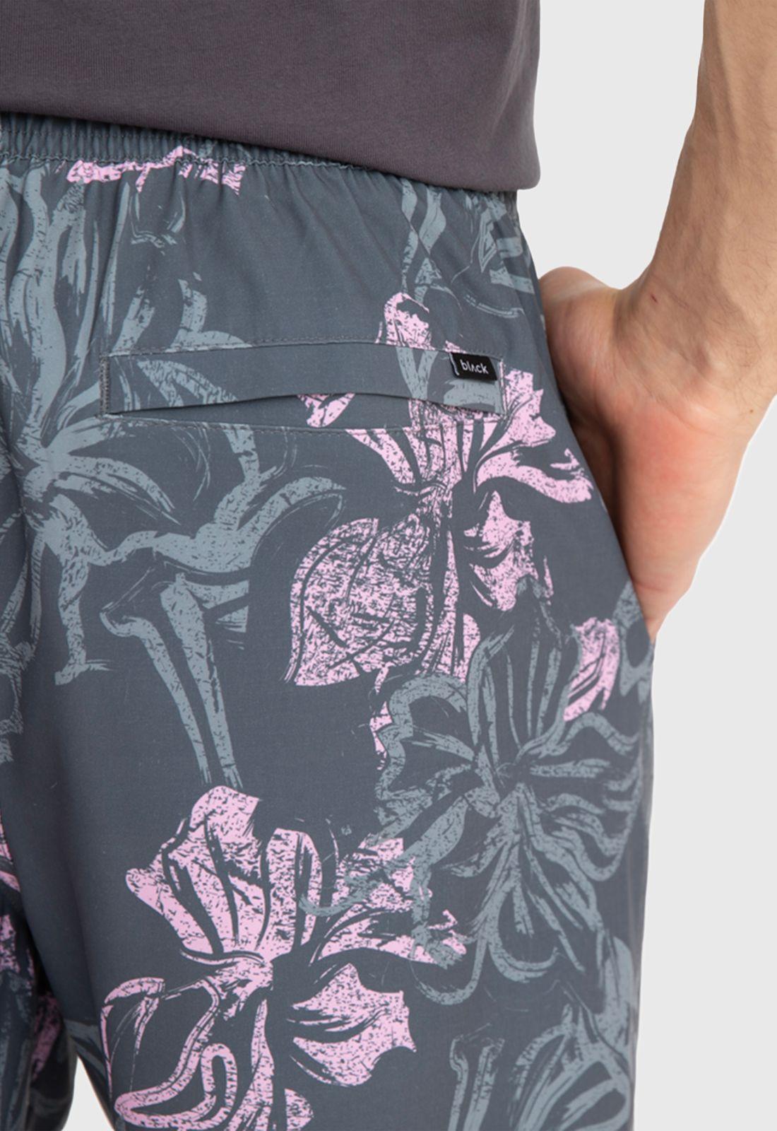 Traje De Baño Tropical Pink Black Bubba-3