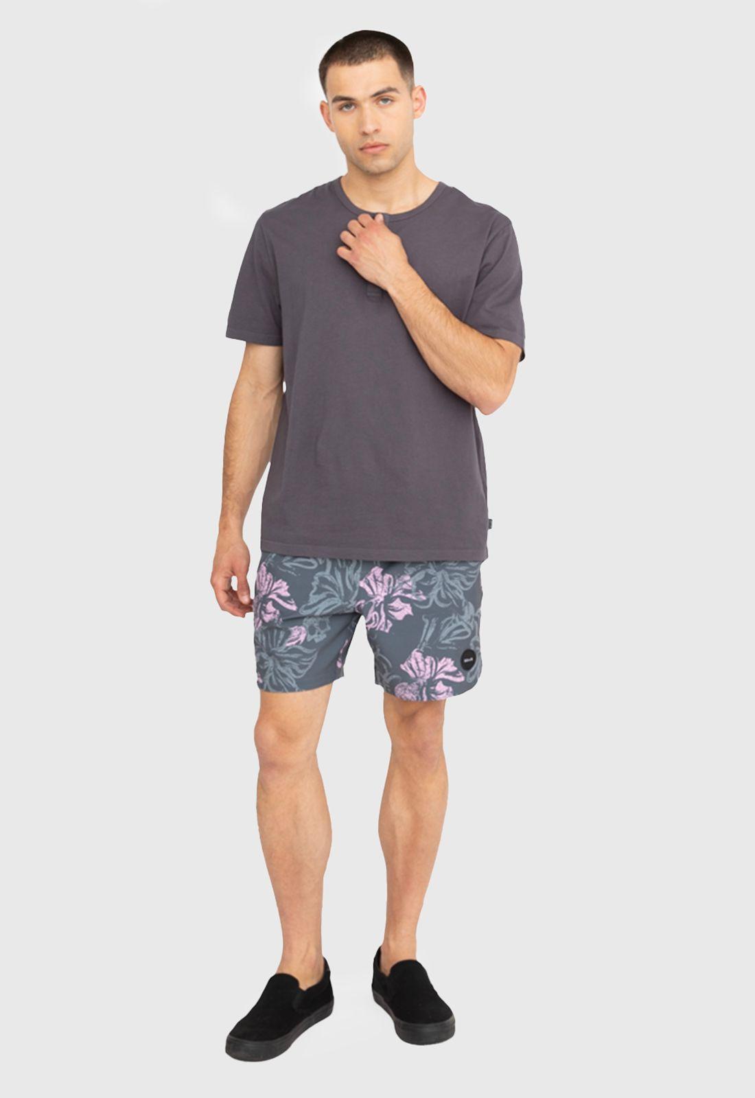 Traje De Baño Tropical Pink Black Bubba-4