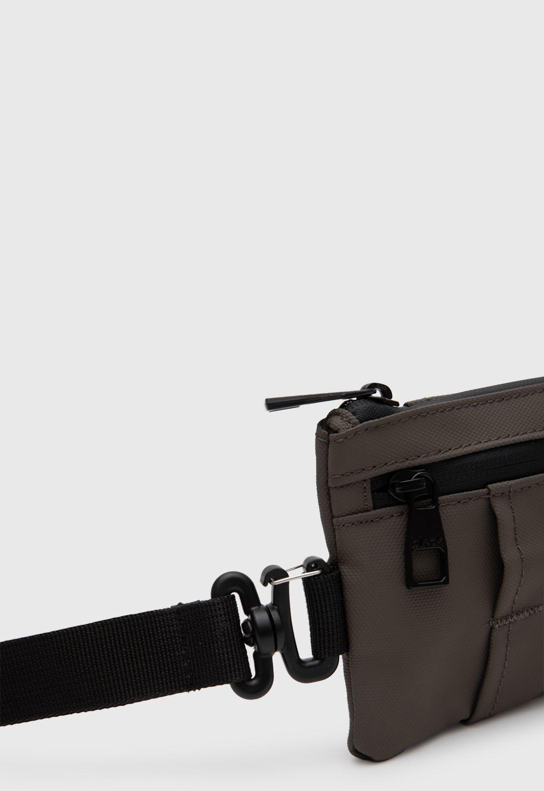 Travel Pouch Slim Sage Gray Black Bubba-4