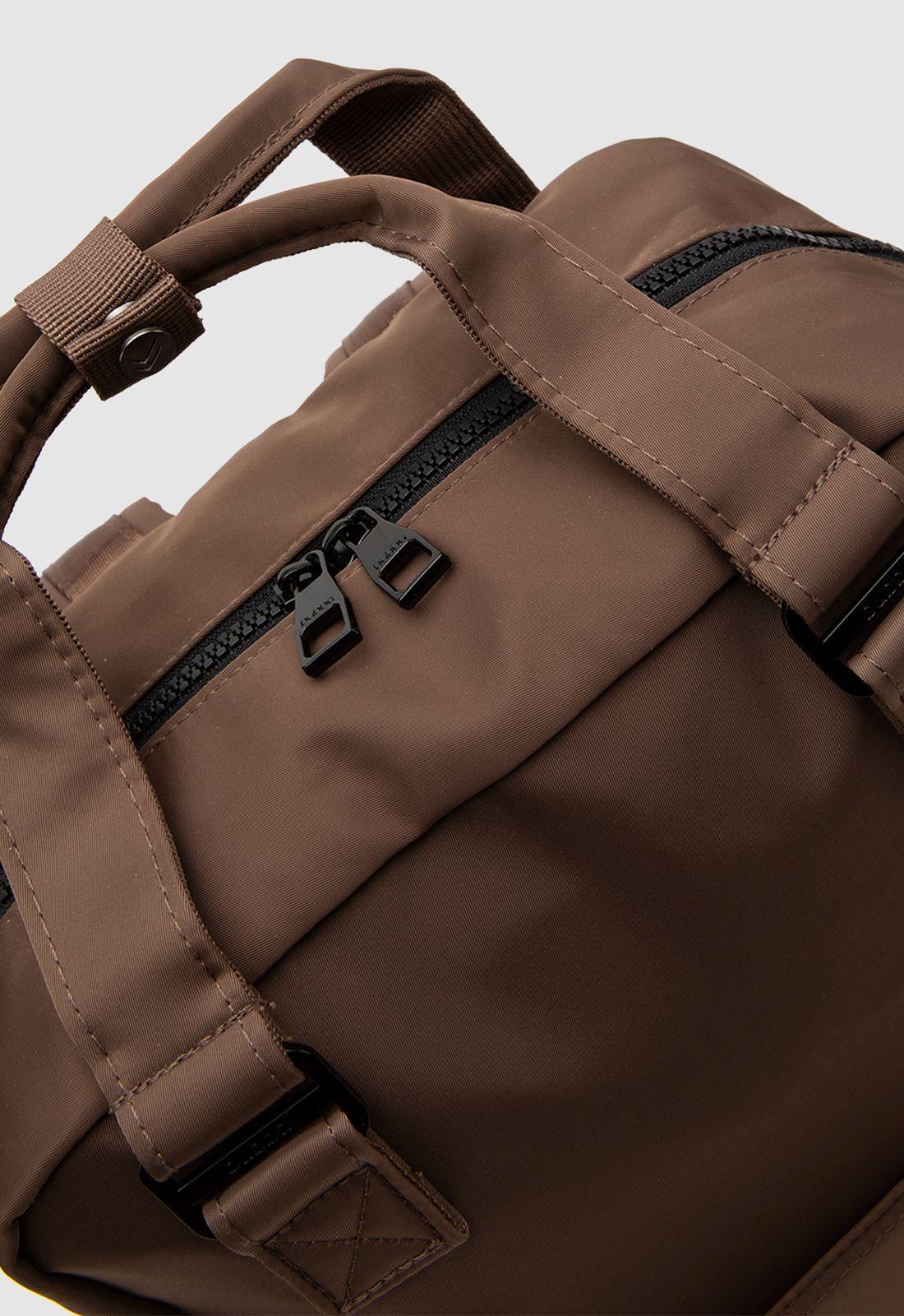 Mochila Campus Brown Bubba Essentials-5