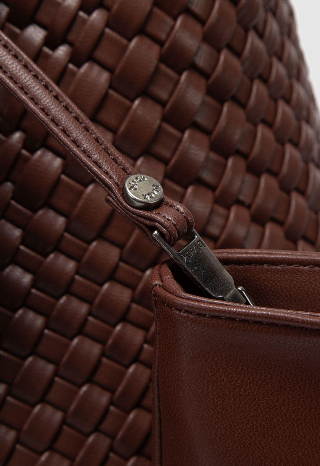 Tote Braids Burgundy Black Bubba-5