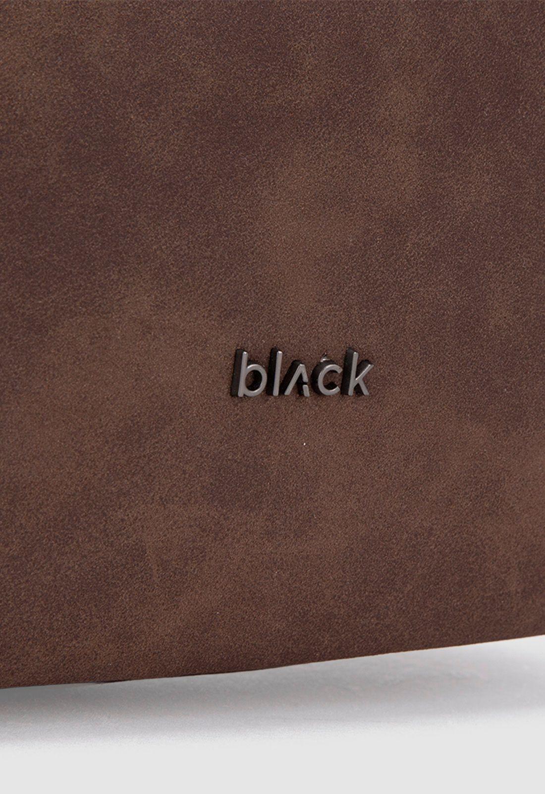 Cartera Suede Moka Black Bubba-4