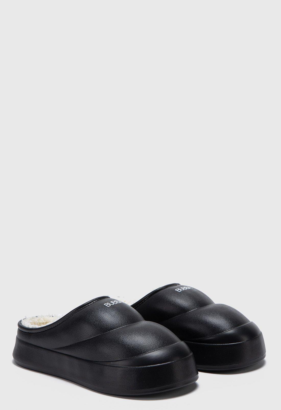 Pantuflas Ultra Light Black Bubba Essentials-2
