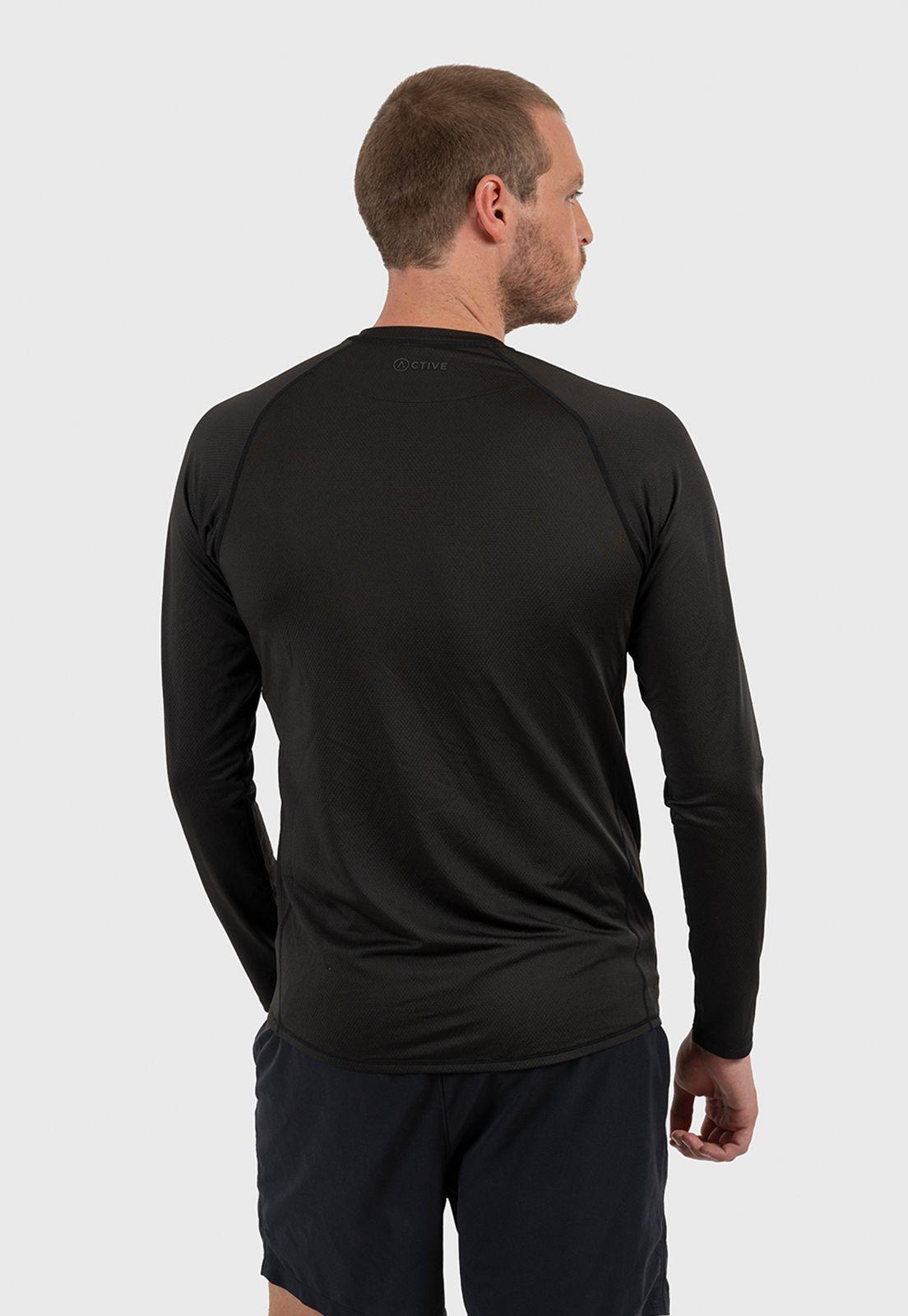 Training Tee Black Black Bubba-1