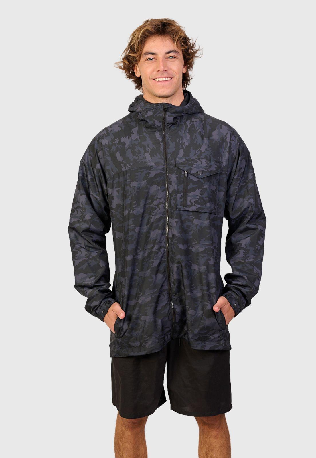 Windbreaker Camo Black Bubba-0