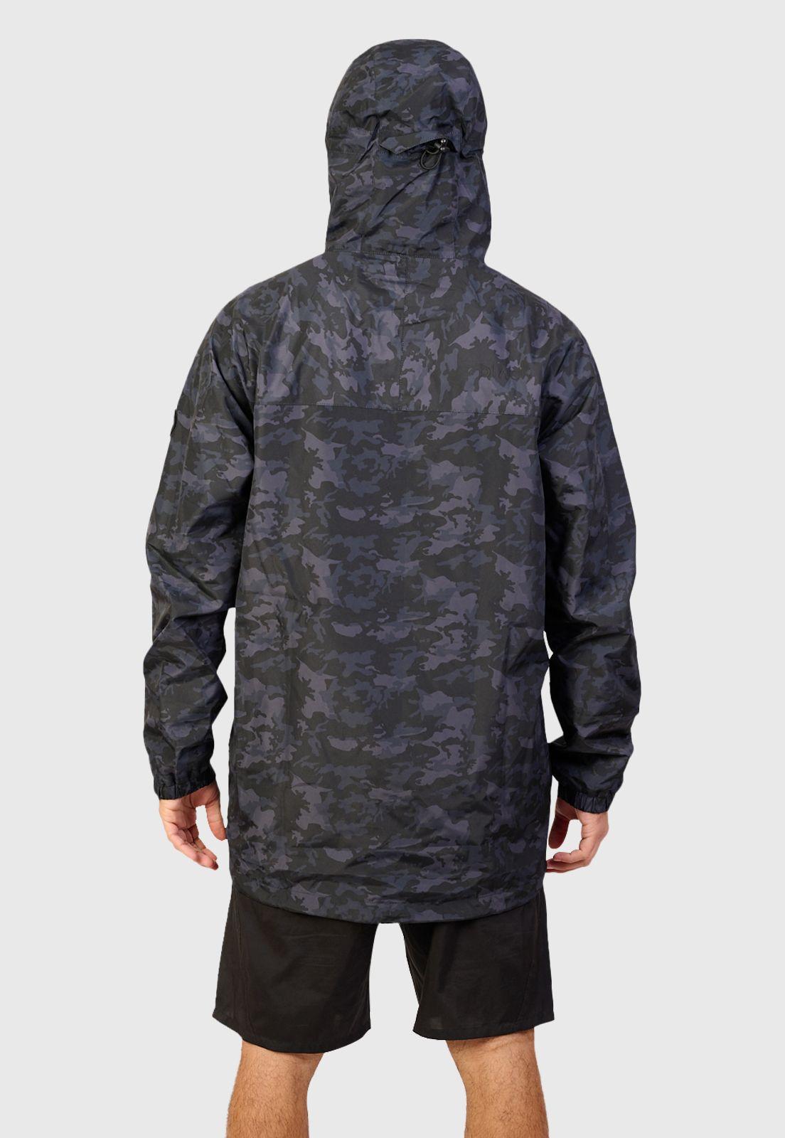 Windbreaker Camo Black Bubba-1