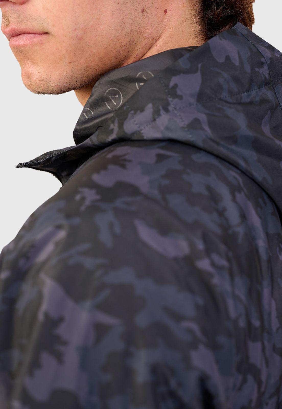 Windbreaker Camo Black Bubba-2