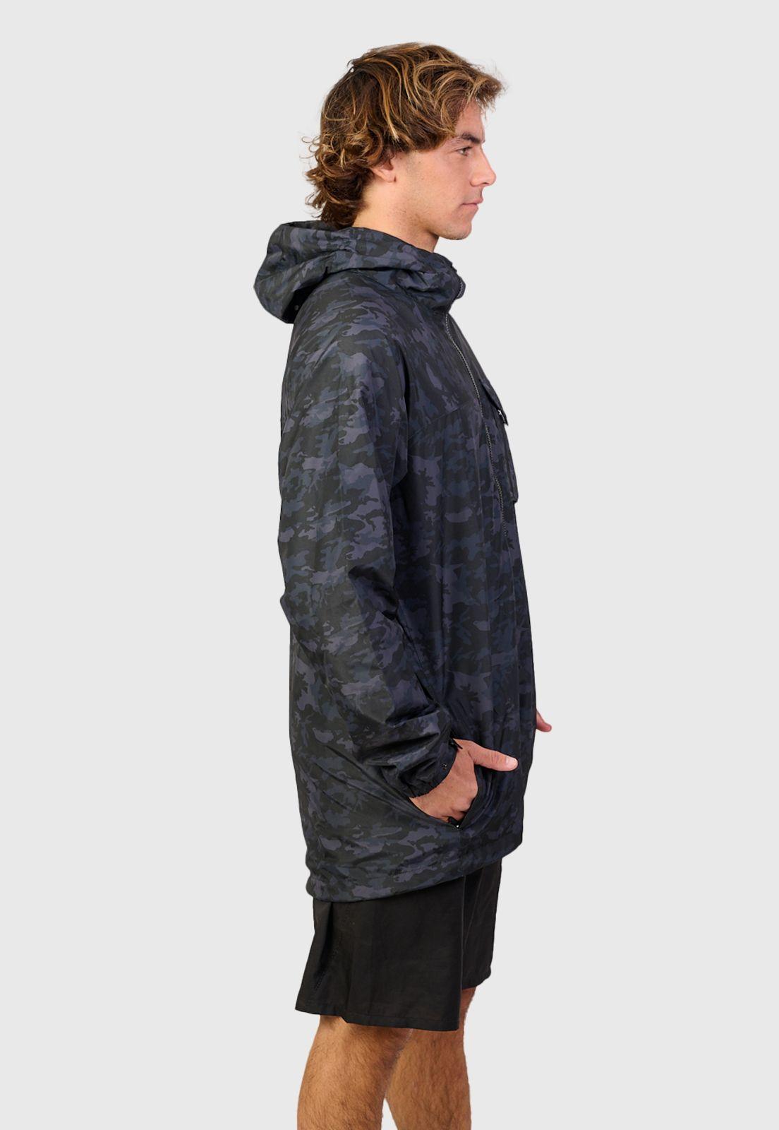 Windbreaker Camo Black Bubba-3