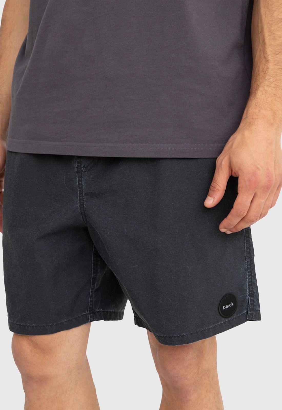 Traje De Baño Cargo Negro Black Bubba-0