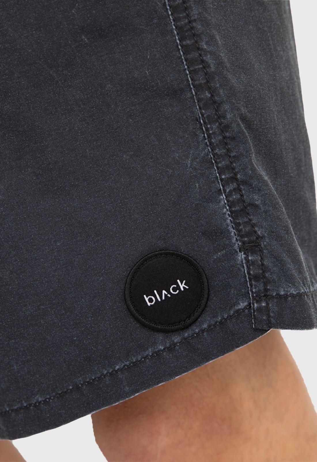 Traje De Baño Cargo Negro Black Bubba-3