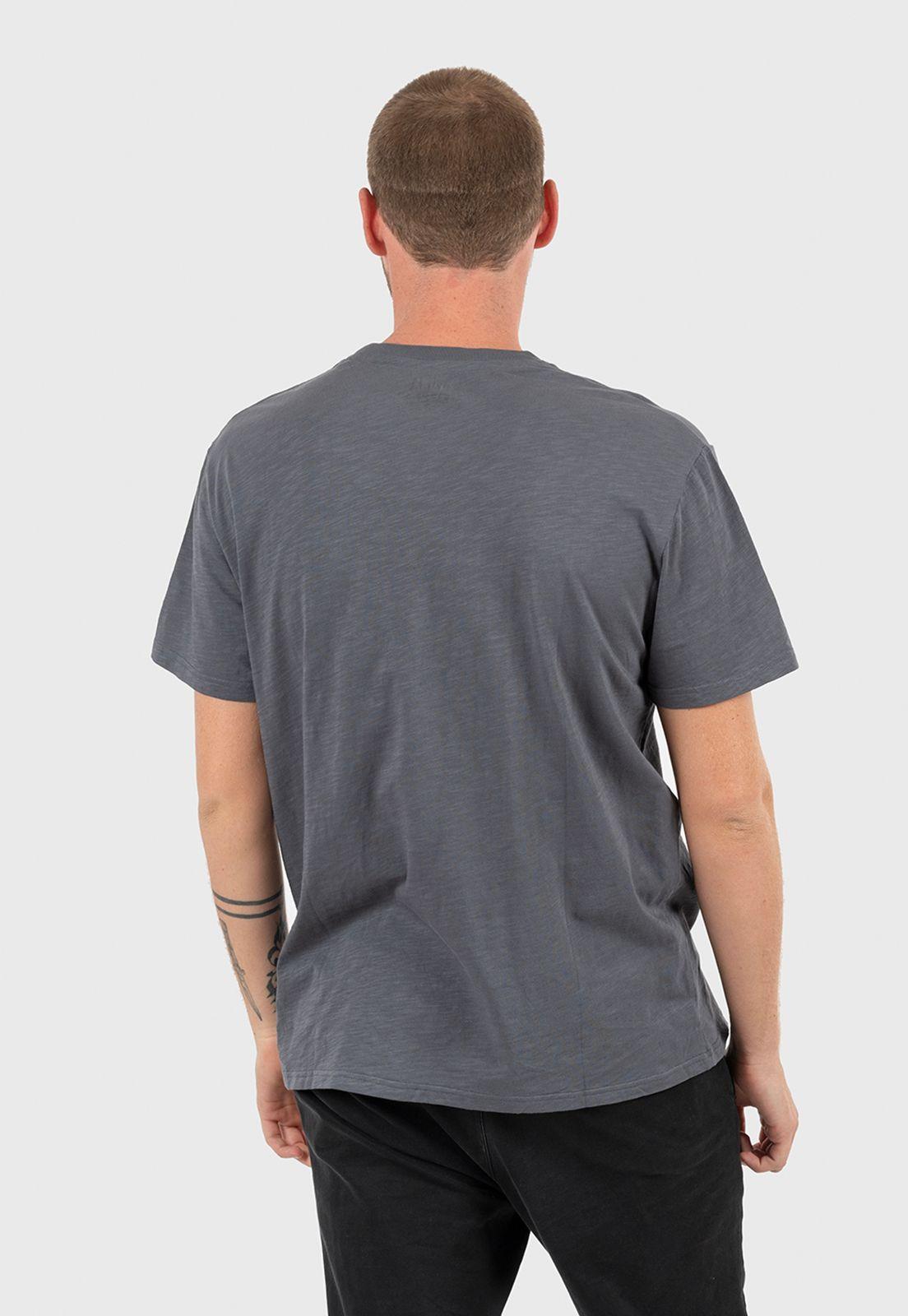 Essential Tee Pocket Steel Blue Black Bubba-1