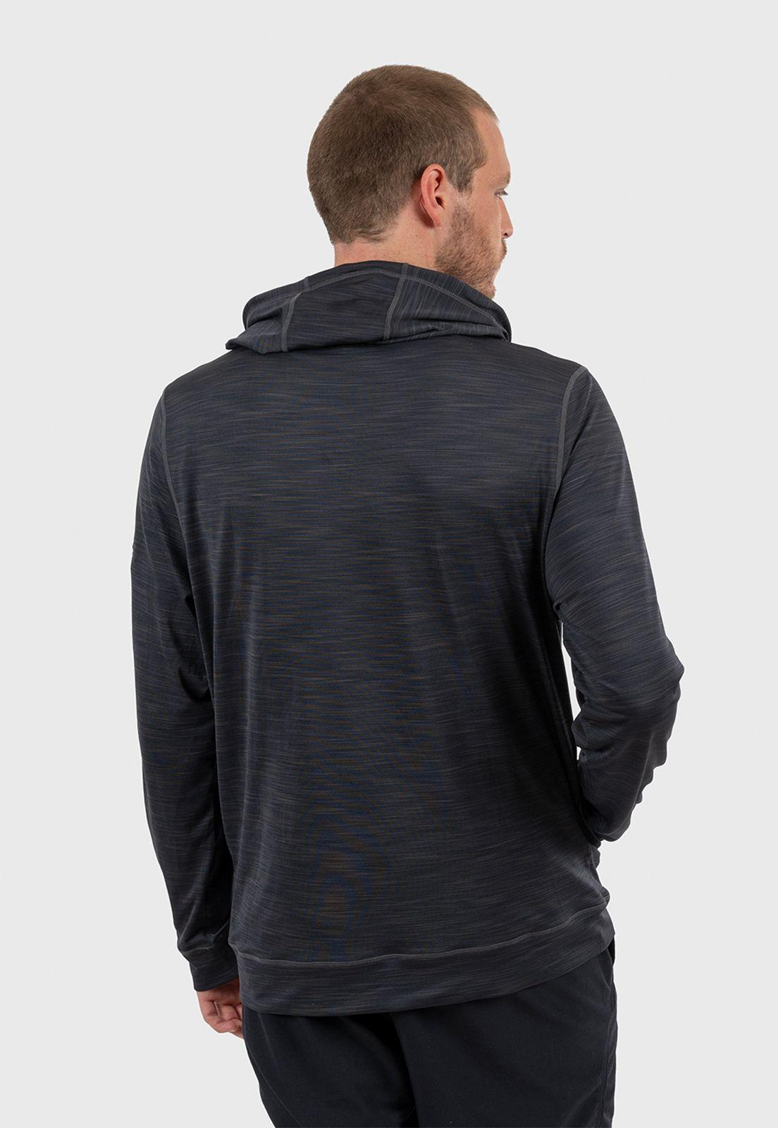 Hoodie Active Black Black Bubba-1