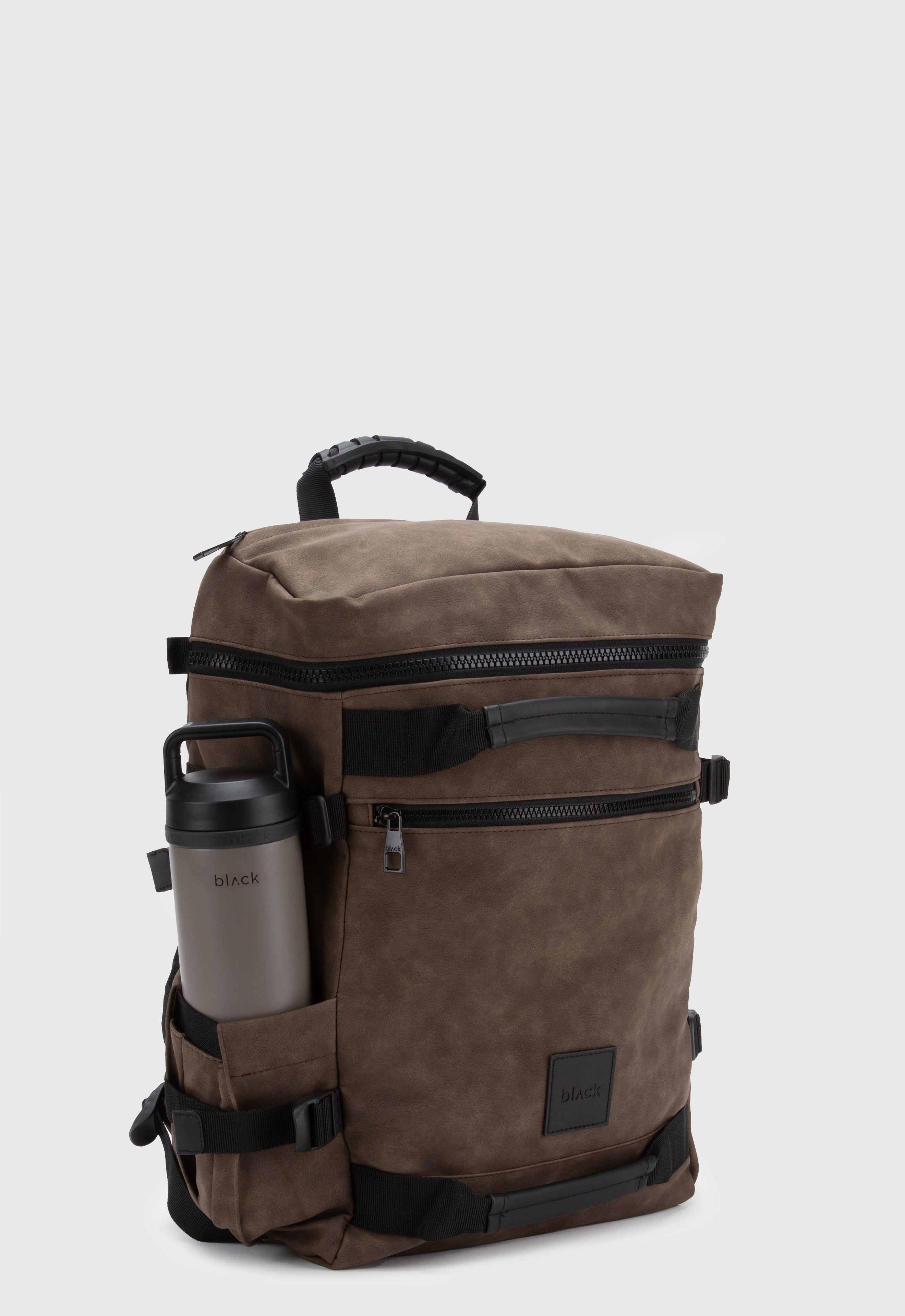 Mochila Austin Straps Woods Black Bubba-2