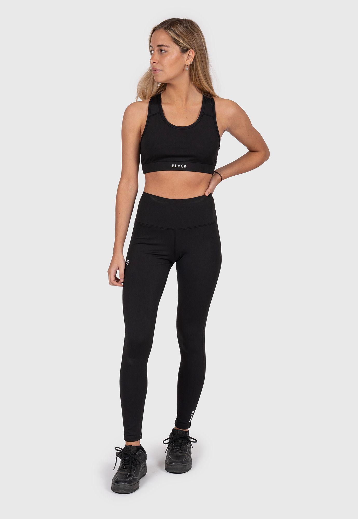 Women Leggins Active Black Black Bubba-2