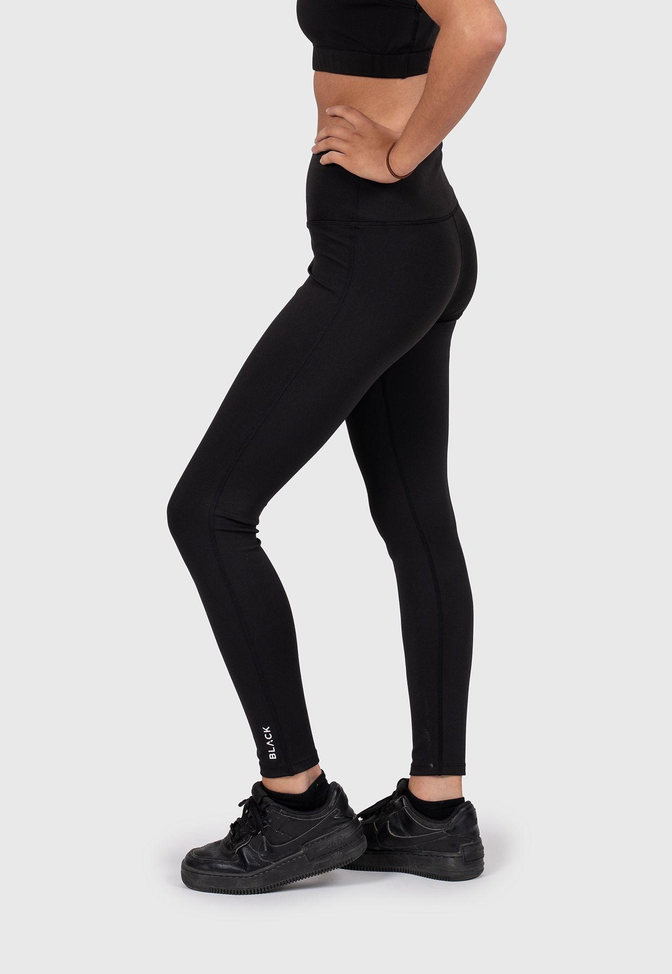 Women Leggins Active Black Black Bubba-3