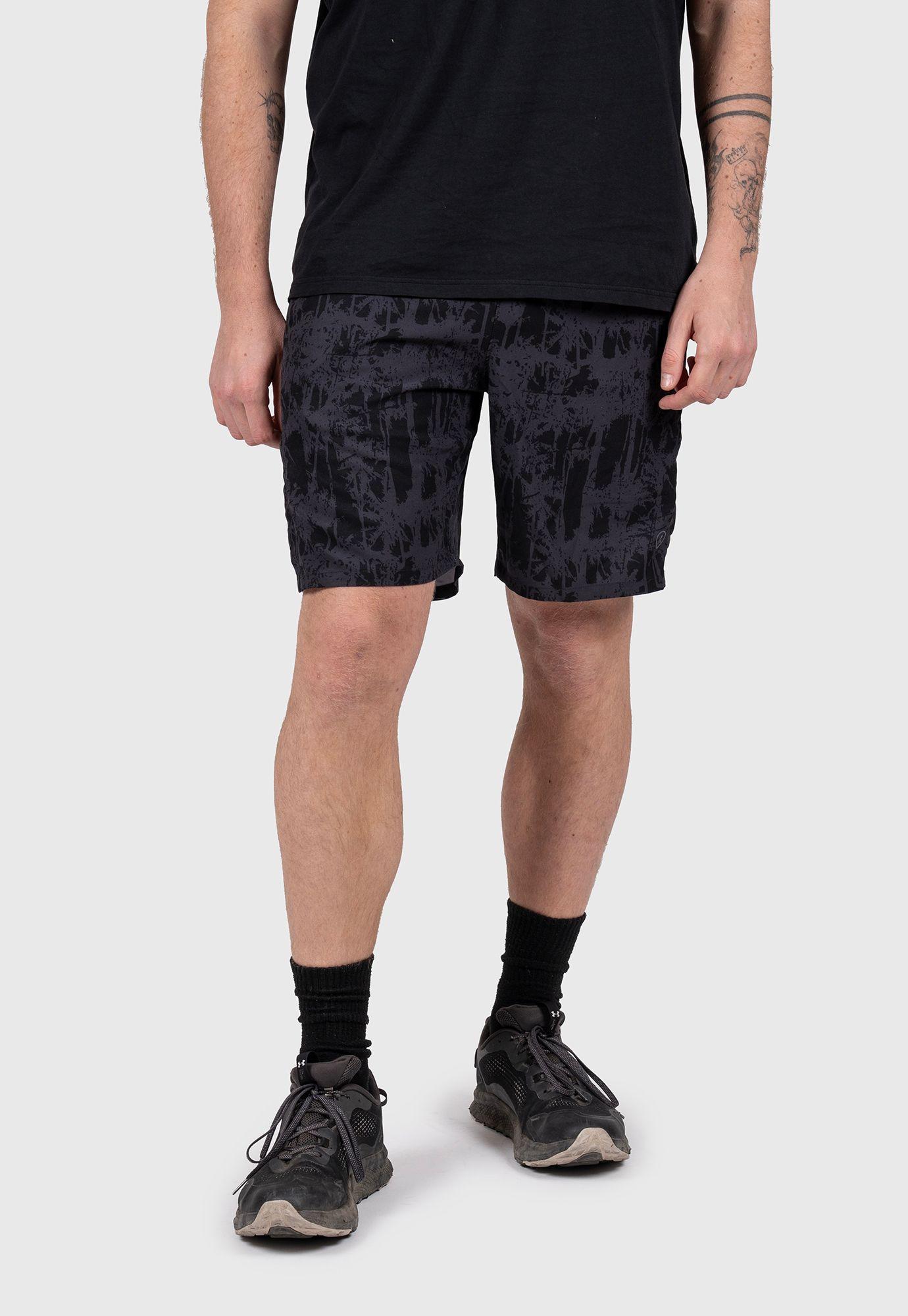 Active Short Print Black Bubba-0