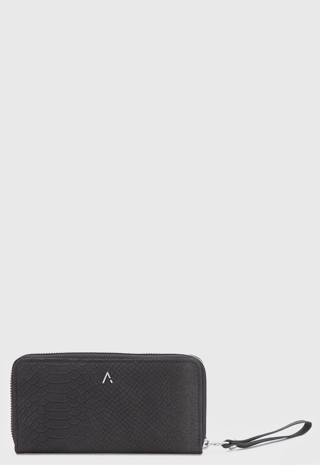 Billetera Snake Black Regular Black Bubba-2