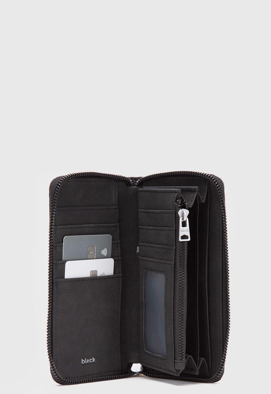 Billetera Snake Black Regular Black Bubba-3