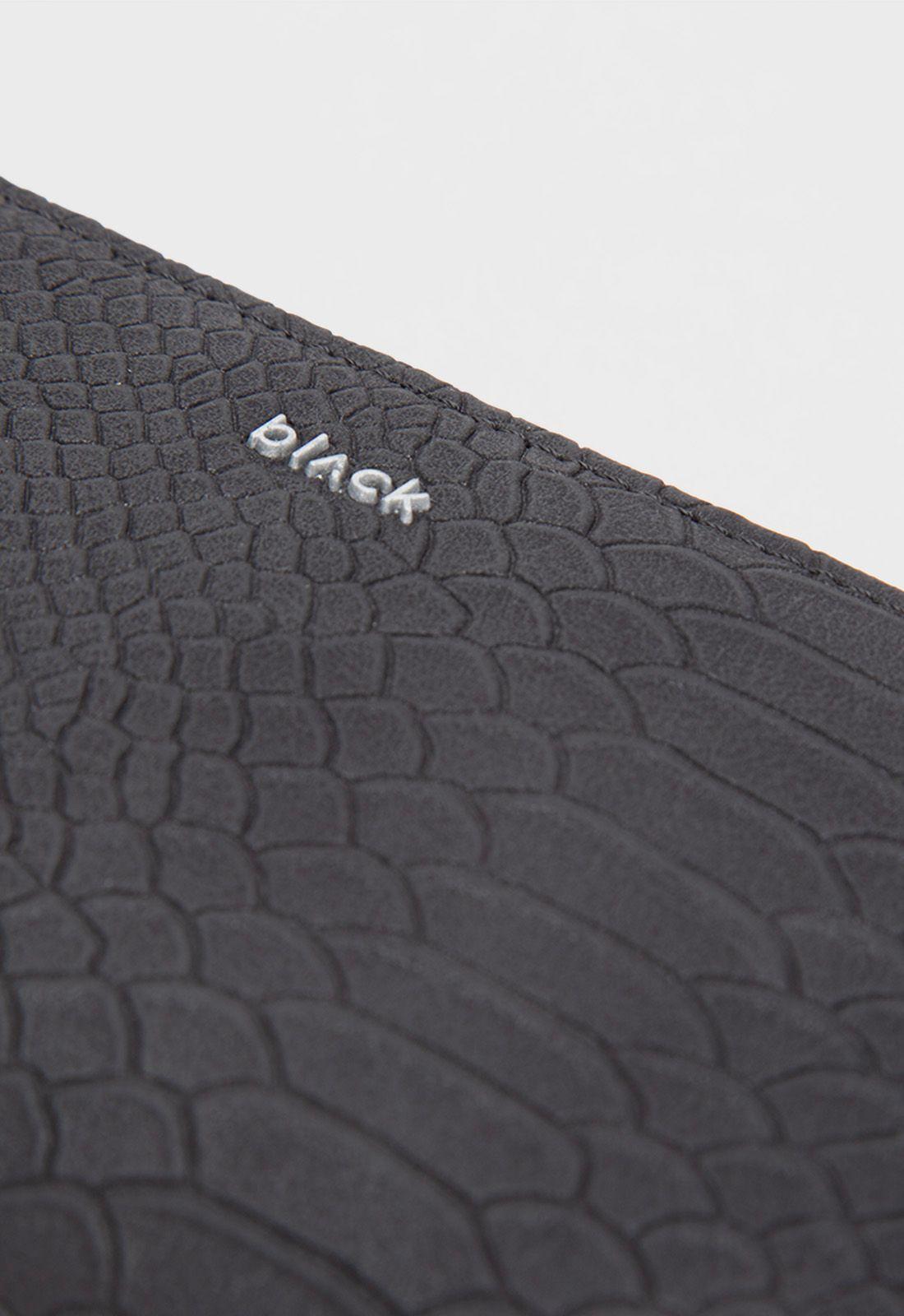Billetera Snake Black Regular Black Bubba-4