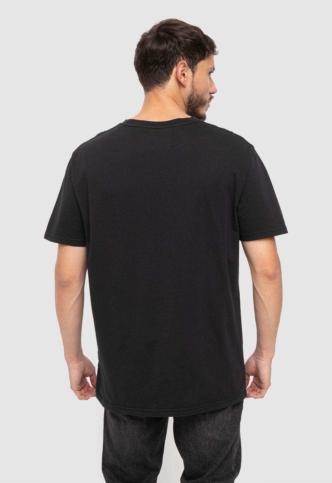 Cotton Tee Die Trying Black  Black Bubba-1