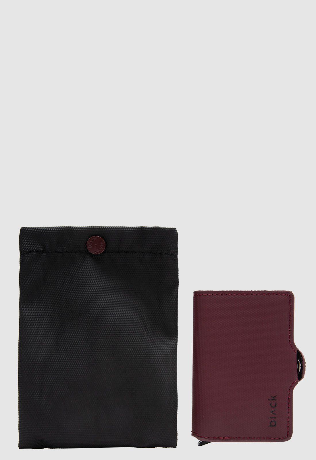 Billetera Smart Manson Merlot Black Bubba-4