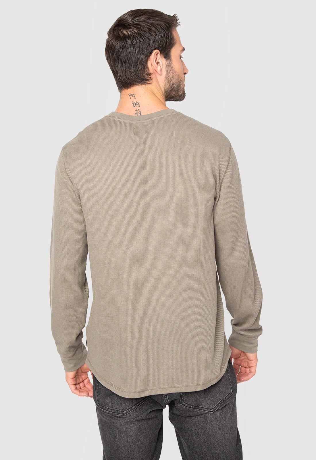 Polera Manga Larga Waffle Greig Black Bubba-1