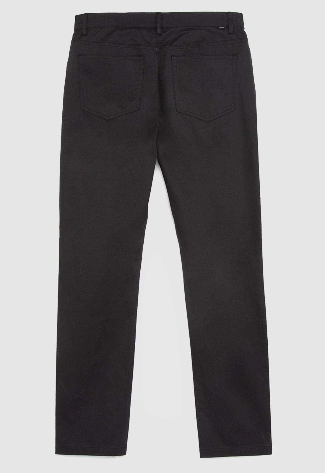 Pantalon Cotton Spandex Black Black Bubba-1