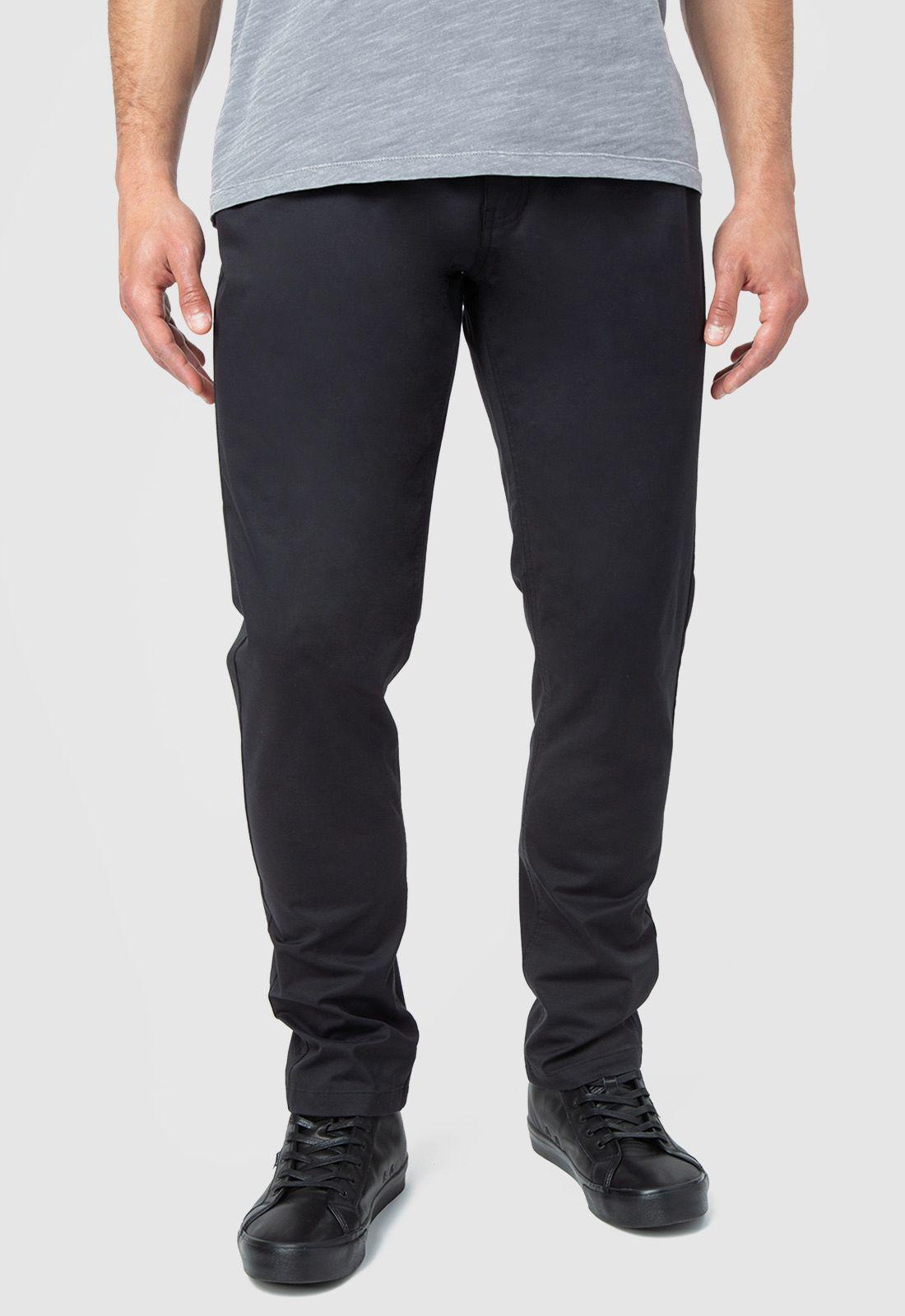 Pantalon Cotton Spandex Black Black Bubba-4