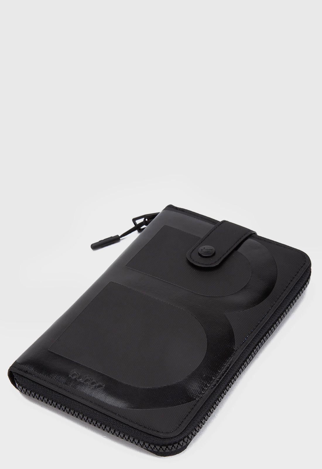Flat Purse Travel Noir Bubba Essentials-2